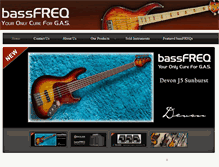 Tablet Screenshot of bassfreq.com.sg